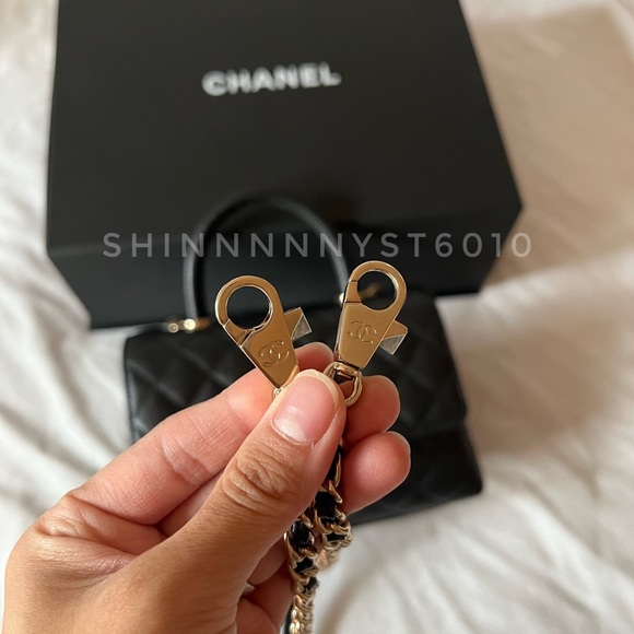Chanel Authentic coco handle black small bag - Picture 8 of 8